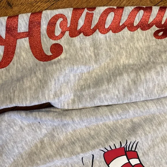 H&M Girls Mickey Mouse Christmas Sweatshirt! Like New! 12-14Y - Picture 3 of 5